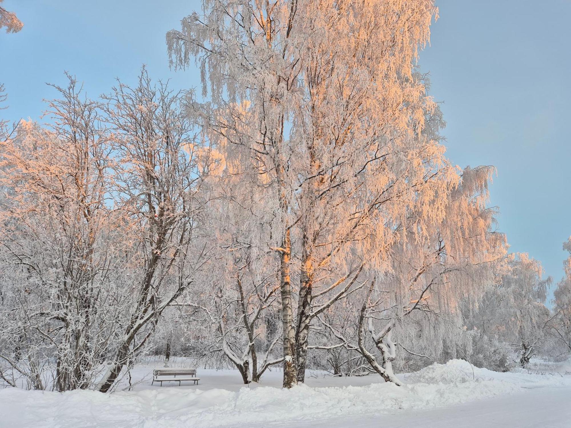 Apartamento Tilava Uudistettu Perheasunto Rovaniemi Exterior foto